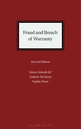 Salzedo KC / Shaw / McIntyre |  Fraud and Breach of Warranty | Buch |  Sack Fachmedien