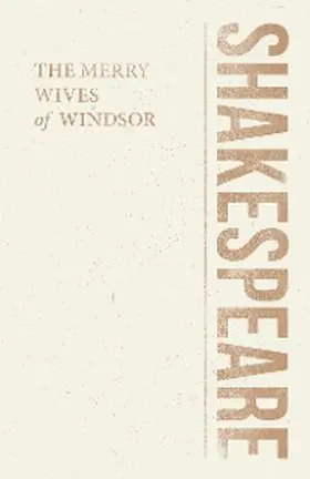 Shakespeare |  The Merry Wives of Windsor | eBook | Sack Fachmedien