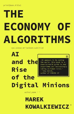 Kowalkiewicz |  The Economy of Algorithms | eBook | Sack Fachmedien