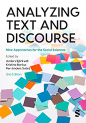 Björkvall / Boréus / Boreus |  Analyzing Text and Discourse | Buch |  Sack Fachmedien