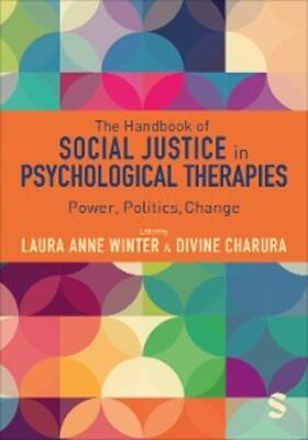 Winter / Charura |  The Handbook of Social Justice in Psychological Therapies | eBook | Sack Fachmedien