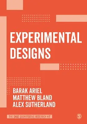 Ariel / Bland / Sutherland |  Experimental Designs | eBook | Sack Fachmedien