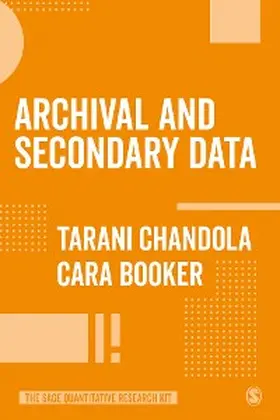 Chandola / Booker |  Archival and Secondary Data | eBook | Sack Fachmedien