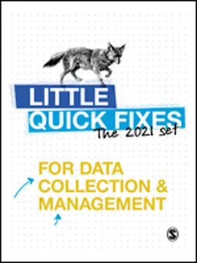  Little Quick Fixes for Data Collection & Management Set 2021 | Buch |  Sack Fachmedien