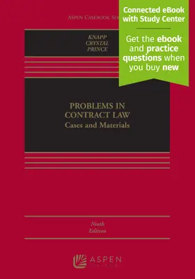 Knapp / Crystal / Prince | Problems in Contract Law: Cases and Materials | Buch | 978-1-5438-0147-7 | sack.de