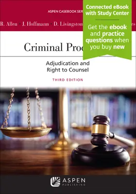 Allen / Hoffmann / Livingston |  Criminal Procedure: Adjudication and the Right to Counsel | Buch |  Sack Fachmedien