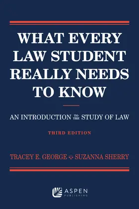 George / Sherry |  What Every Law Student Really Needs to Know | Buch |  Sack Fachmedien