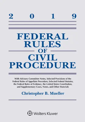 Mueller |  Federal Rules of Civil Procedure: 2019 Statutory Supplement | Buch |  Sack Fachmedien