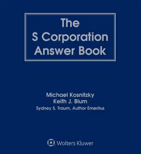 Traum |  S Corporation Answer Book | Loseblattwerk |  Sack Fachmedien