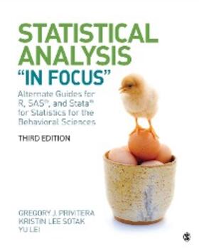 Privitera / Sotak / Lei |  Statistical Analysis "In Focus" | eBook | Sack Fachmedien