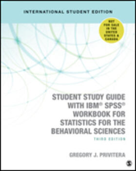 Privitera |  Student Study Guide With IBM® SPSS® Workbook for Statistics for the Behavioral Sciences | Buch |  Sack Fachmedien