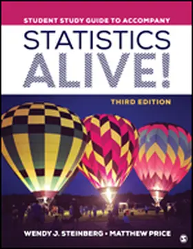 Price / Steinberg / Brier |  Student Study Guide to Accompany Statistics Alive! | Buch |  Sack Fachmedien