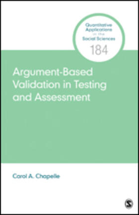 Chapelle |  Argument-Based Validation in Testing and Assessment | Buch |  Sack Fachmedien