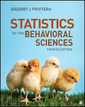 Privitera |  Statistics for the Behavioral Sciences | Buch |  Sack Fachmedien