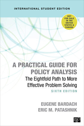 Patashnik / Bardach |  A Practical Guide for Policy Analysis - International Student Edition | Buch |  Sack Fachmedien