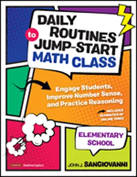 SanGiovanni |  Daily Routines to Jump-Start Math Class, Elementary School | Buch |  Sack Fachmedien