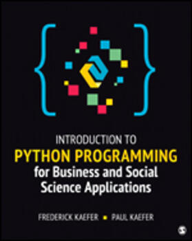 Kaefer |  Introduction to Python Programming for Business and Social Science Applications | Buch |  Sack Fachmedien