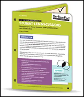 Robb |  The On-Your-Feet Guide to Student-Led Discussions | Loseblattwerk |  Sack Fachmedien