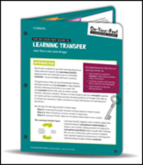 Stern / Briggs |  The On-Your-Feet Guide to Learning Transfer | Loseblattwerk |  Sack Fachmedien