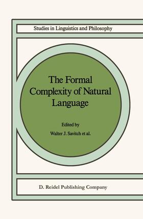 Savitch / Safran-Naveh / Bach |  The Formal Complexity of Natural Language | Buch |  Sack Fachmedien