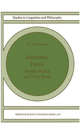 Cresswell |  Semantical Essays | Buch |  Sack Fachmedien