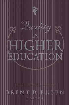 Ruben |  Quality in Higher Education | Buch |  Sack Fachmedien