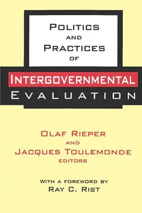 Rieper / Toulemonde |  Politics and Practices of Intergovernmental Evaluation | Buch |  Sack Fachmedien