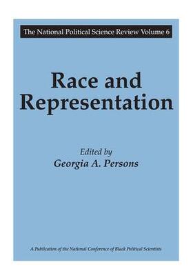 Persons |  Race and Representation | Buch |  Sack Fachmedien