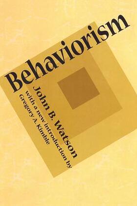 Watson |  Behaviorism | Buch |  Sack Fachmedien