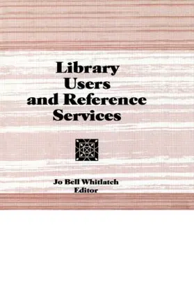 Katz |  Library Users and Reference Services | Buch |  Sack Fachmedien