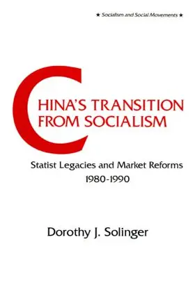 Solinger |  China's Transition from Socialism? | Buch |  Sack Fachmedien