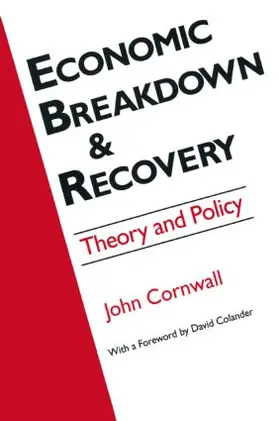 Cornwall / Colander |  Economic Breakthrough and Recovery | Buch |  Sack Fachmedien