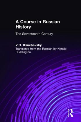 Kliuchevskii |  A Course in Russian History | Buch |  Sack Fachmedien