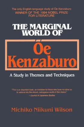 Wilson |  The Marginal World of Oe Kenzaburo | Buch |  Sack Fachmedien