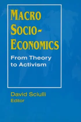 Sciulli |  Macro Socio-economics | Buch |  Sack Fachmedien