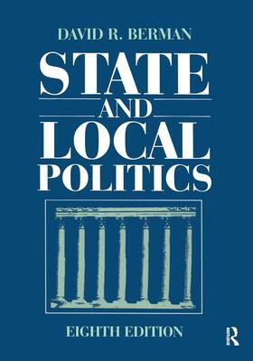 Berman |  State and Local Politics | Buch |  Sack Fachmedien