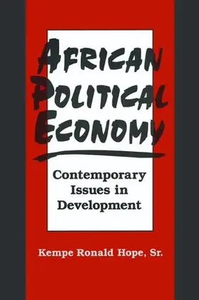 Sr. |  African Political Economy | Buch |  Sack Fachmedien