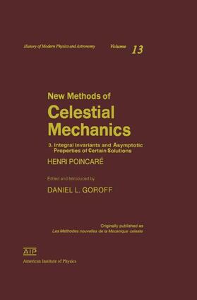 Poincare / Goroff |  New Methods of Celestial Mechanics | Buch |  Sack Fachmedien