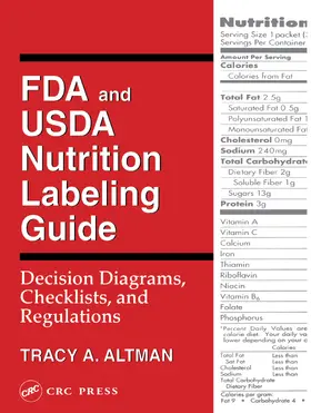 Altman |  FDA and USDA Nutrition Labeling Guide | Buch |  Sack Fachmedien