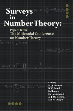 Berndt / Bennett / Boston |  Surveys in Number Theory | Buch |  Sack Fachmedien