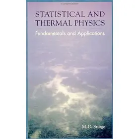 Sturge |  Statistical and Thermal Physics | Buch |  Sack Fachmedien