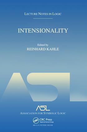 Kahle |  Intensionality | Buch |  Sack Fachmedien