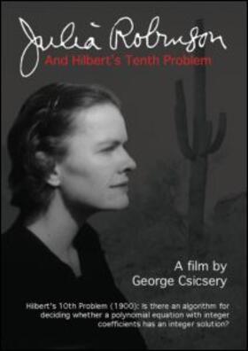 Csicsery |  Julia Robinson and Hilbert's Tenth Problem (DVD) | Sonstiges |  Sack Fachmedien