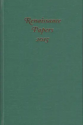 Pearce / Risvold |  Renaissance Papers 2015 | Buch |  Sack Fachmedien