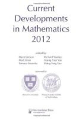  Current Developments in Mathematics, 2012 | Buch |  Sack Fachmedien