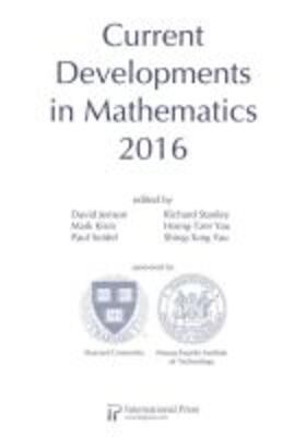  Current Developments in Mathematics, 2016 | Buch |  Sack Fachmedien
