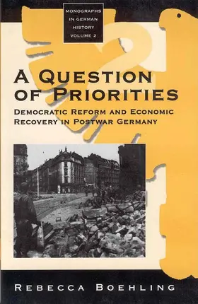 Boehling |  A Question of Priorities | Buch |  Sack Fachmedien