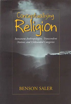 Saler |  Conceptualizing Religion | Buch |  Sack Fachmedien