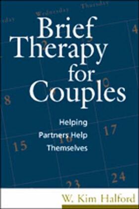 Halford |  Brief Therapy for Couples | Buch |  Sack Fachmedien