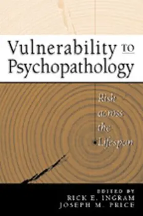 Ingram / Price |  Vulnerability to Psychopathology | Buch |  Sack Fachmedien